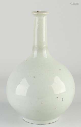 Chinese celadon pipe vase, H 25.4 cm.