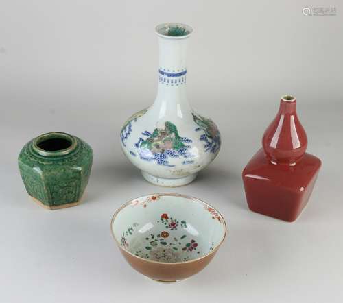 Four parts Chinese porcelain