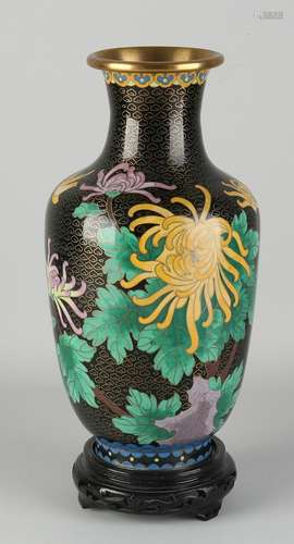 Japanese vase on console