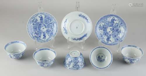 Lot Chinese porcelain (8x)
