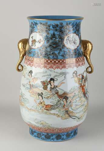 Chinese vase, H 47 cm.