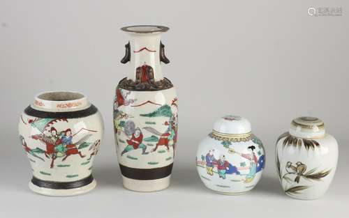 Lot Chinese porcelain (4x)