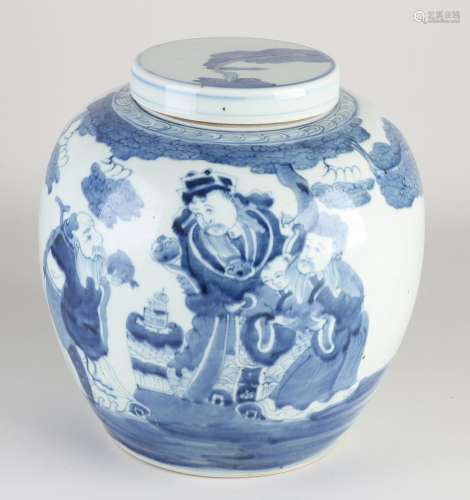Chinese ginger jar Ã˜ 22 cm.