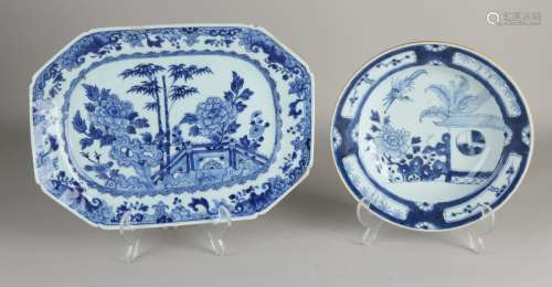 2 parts Chinese porcelain