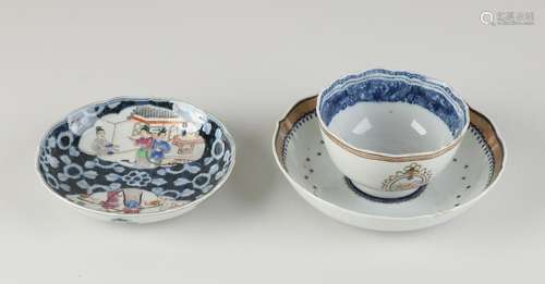 Three parts Chinese porcelain