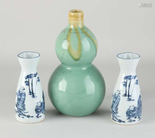 Lot Chinese porcelain (3x)