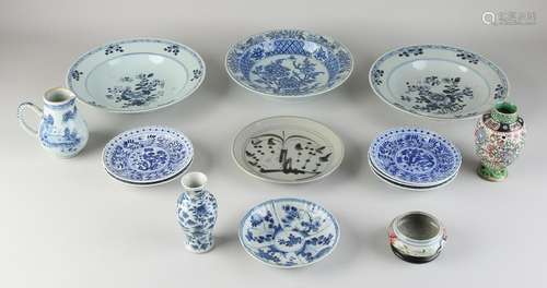 Lot Chinese porcelain (14 x)