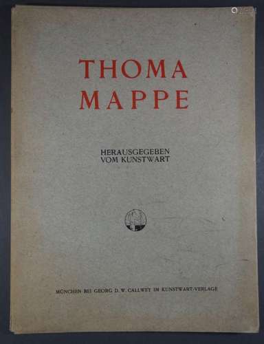 "Thoma-Mappe des Kunstwartes" um 1930