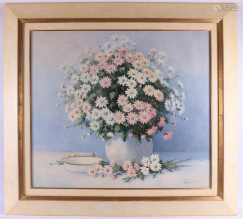 Mohr, Peter (Dutch school 20th century) 'Flower still l...