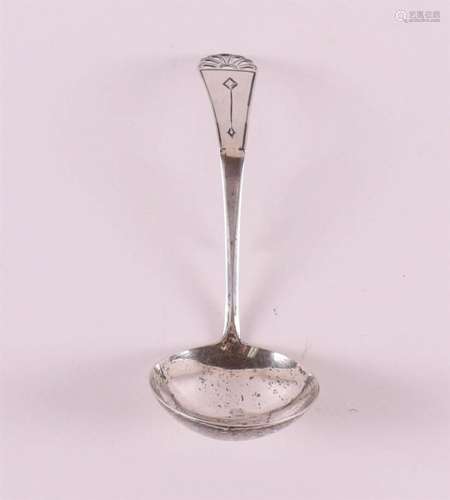 A 2nd grade silver cream spoon, Wed. J.J. Hartman-Pluut, Sch...