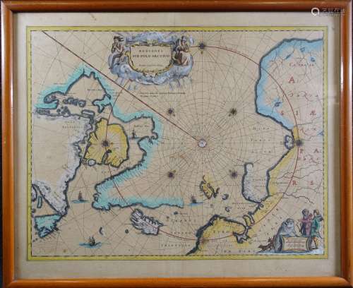 BLAEU Guiljelmus (1600 - 1699) : Regiones sub polo arctico, ...