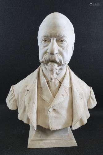 GUILLEMIN Gustave (1863-1925) : Buste de Mr Joseph-Nicolas G...
