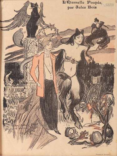 Steinlen, Théophile Alexandre (1859-1923) 'L'Atern...