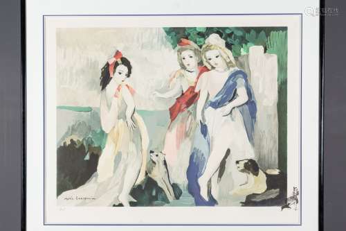 Marie LAURENCIN (1883-1956). Les trois grâces. Lithographie ...