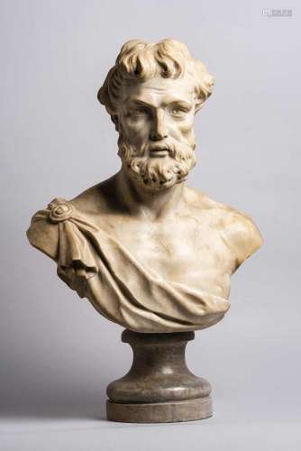 257. Paire de bustes de philosophes, Italie du Nord, probabl...