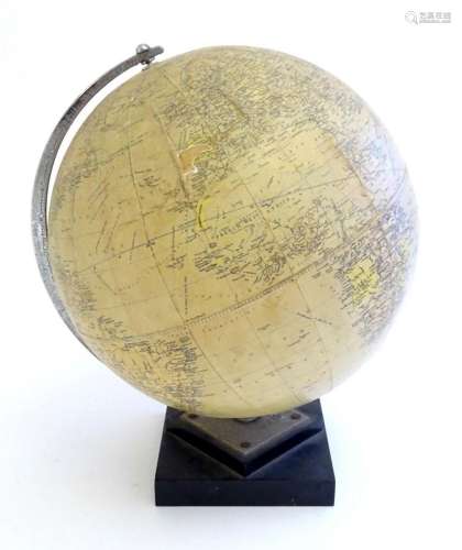 A 20thC Philips Challenge terrestrial globe on stand. Approx...