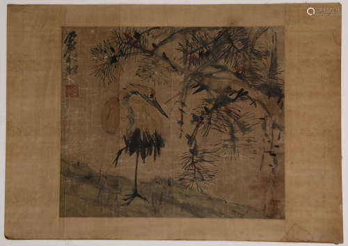 Chinese ink painting,
Xugu's Flower and Bird Figure