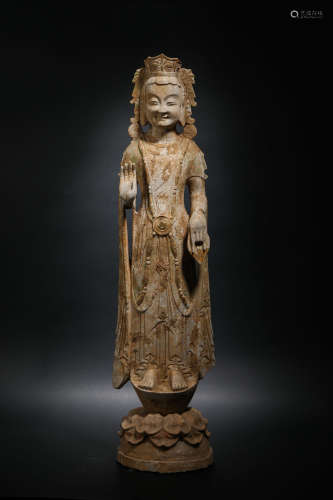 Han Dynasty Stone Statue of Guanyin Station