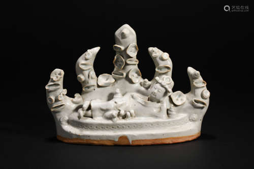 Song Dynasty celadon maid pen holder