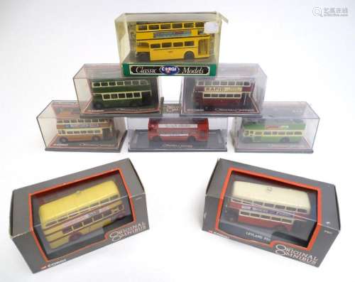 Toys: A quantity of Corgi Original Omnibus models, comprisin...