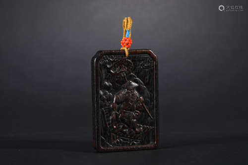 Qing Dynasty Agarwood Character Brand