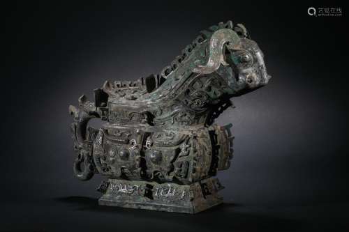 Han Dynasty Bronze Sheep-shaped Utensils