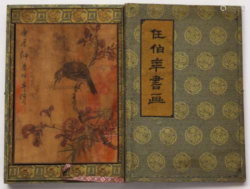 Chinese ink painting,
Ren Bainian's Album