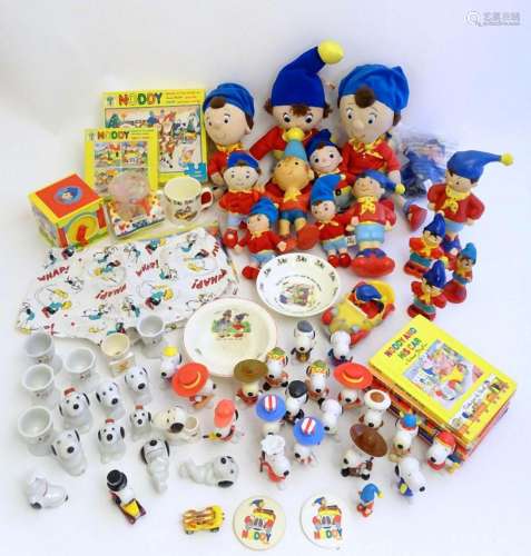 Toys: A large quantity of Enid Blyton's Noddy toys and ...