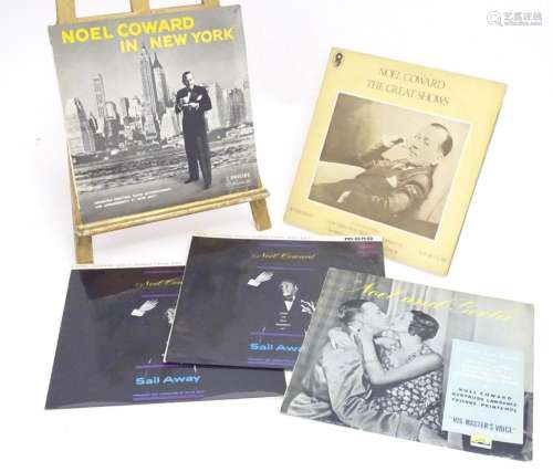 A collection of 20thC 33 rpm Vinyl records / LPs, Noel Cowar...