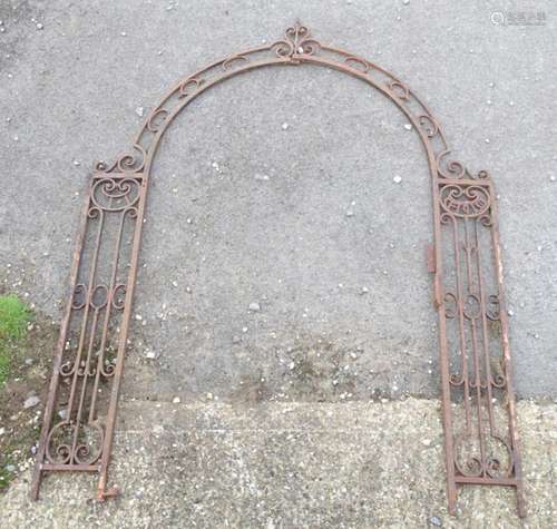 Garden & Architectural, Salvage: a late 19thC French wro...