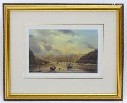 Graham H. Hadlow, 20th century, Welsh School, Watercolour, D...