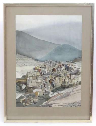 J. J. Brookes, 20th century, Watercolour and ink, Anticola C...