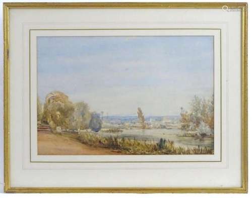 William Henry Stothard Scott (1782-1850), Watercolour, Hampt...