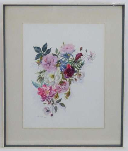 Alix Boyd, 20th century, Watercolour, A still life study of ...