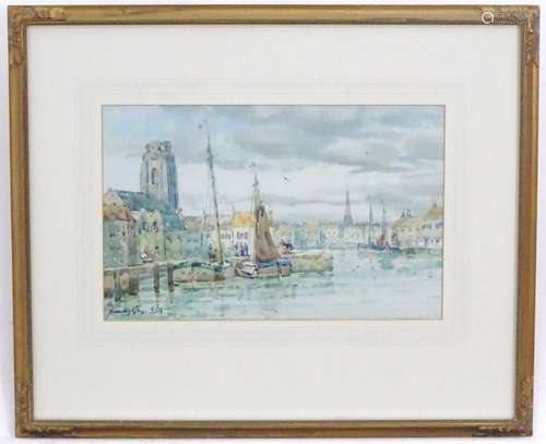 John Hamilton Glass, (Scottish, 1820-1885), Watercolour, A C...