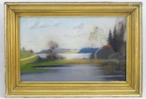 Indistinctly signed E. Jagerstrom?, 20th century, Pastel, A ...