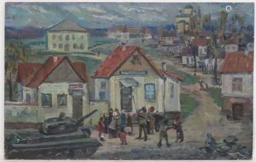 Alexander Mikhailovich Gegunov, 20th century, Ukrainian Scho...