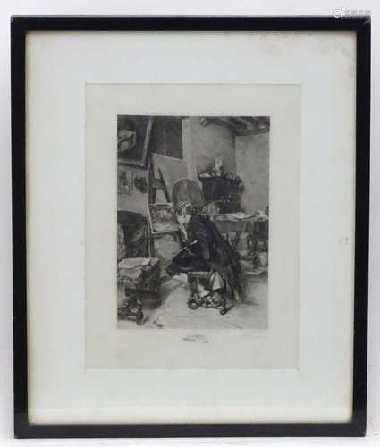 Victor Louis Focillon (1849-1918) after Ernest Meissonier (1...