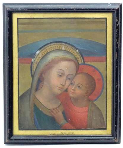 Early 20th century, Watercolour, Our Lady of Good Counsel, M...