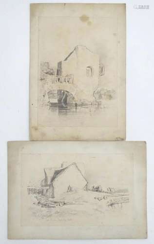 After John Sell Cotman (1782-1842), Two lithographs, Salt Ho...