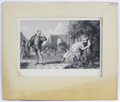 Harris after Daniel Maclise (1806-1870), Steel Engraving, Ma...