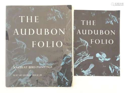 Book / Folio: The Audubon Folio comprising 30 prints of Grea...