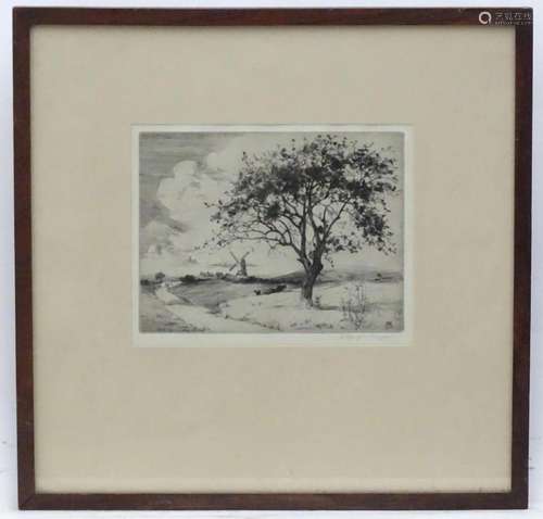 Alfred Kedington Morgan, Early 20th century, Etching, A Dutc...