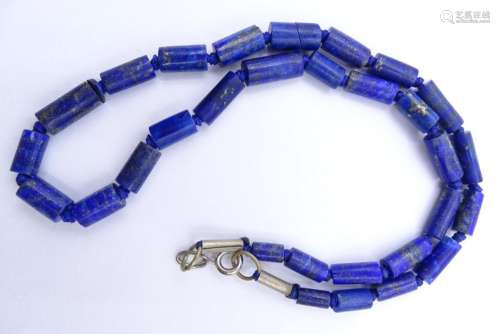 Lapislazuli-Kette, L. 46 cm