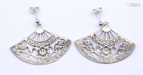 Paar Sterling Silber Ohrringe 0.925 zus.7,1 g.