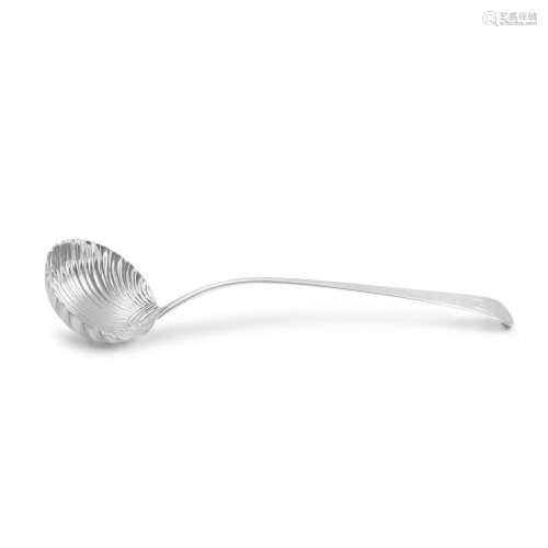 A George III silver 'Old English' pattern ladle, R...