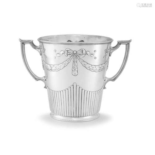 A Polish Lombard two-handled silver wine cooler retailed by ...