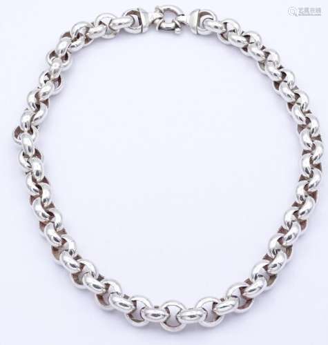 Massive Herren Halskette, Sterling Silber 0.925, 107 g.