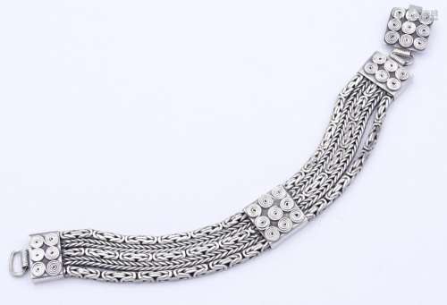 Armband,Sterling Silber 0.925 , 58,5g.