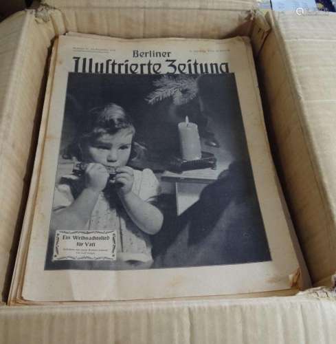 170 Hefte "Berliner Illustrierte" 1940-42